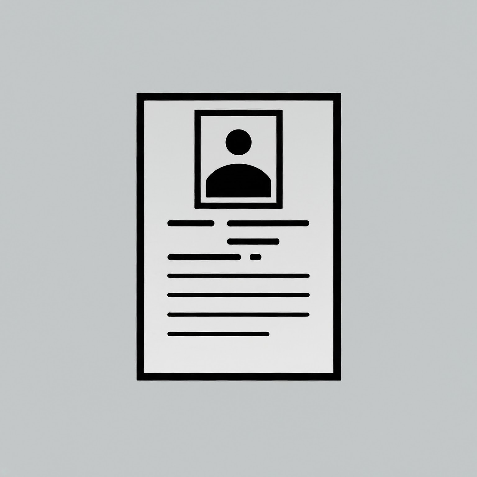 AI generated image representing the resume to be viewed.